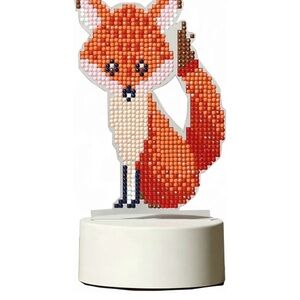 DIY- Diamond Fox Lamp